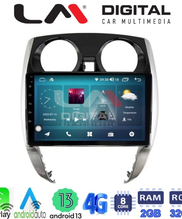 Kimpiris - LM Digital - LM ZR8790 GPS Οθόνη OEM Multimedia Αυτοκινήτου για Nissan Note 2013 > 2020 (CarPlay/AndroidAuto/BT/GPS/WIFI/GPRS)