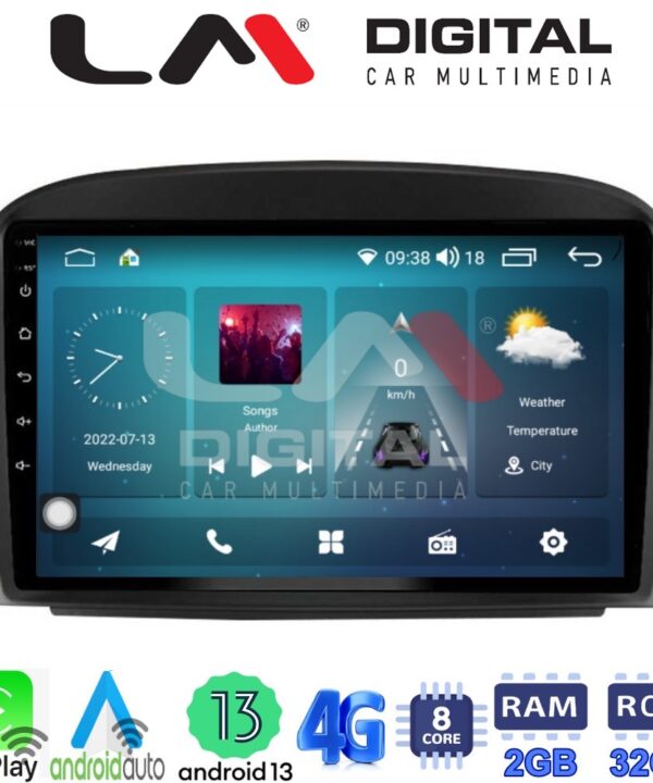 Kimpiris - LM Digital - LM ZR8817 GPS Οθόνη OEM Multimedia Αυτοκινήτου για Mercedes SL 2009 > 2014 (CarPlay/AndroidAuto/BT/GPS/WIFI/GPRS)