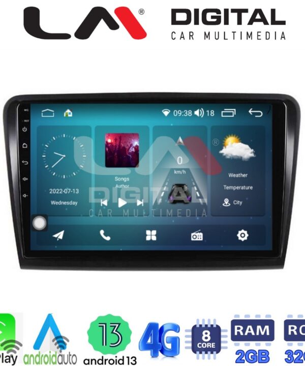 Kimpiris - LM Digital - LM ZR8982 GPS Οθόνη OEM Multimedia Αυτοκινήτου για SK SUPERB 2008>2015 (CarPlay/AndroidAuto/BT/GPS/WIFI/GPRS)