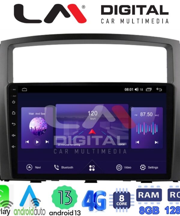 Kimpiris - LM Digital - LM ZT8038 GPS Οθόνη OEM Multimedia Αυτοκινήτου για MITSUBISHI PAJERO 2006>2014 (CarPlay/AndroidAuto/BT/GPS/WIFI/GPRS)