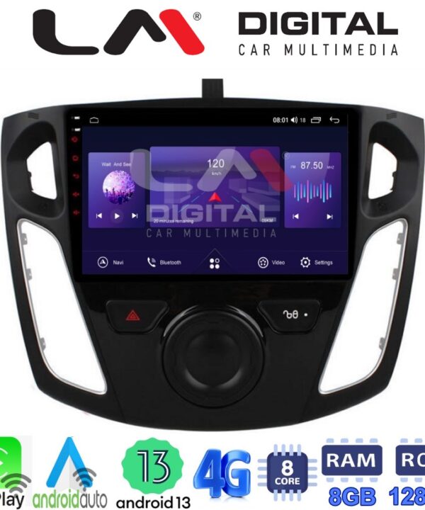 Kimpiris - LM Digital - LM ZT8150 GPS Οθόνη OEM Multimedia Αυτοκινήτου για FORD FOCUS 2015>2018 (CarPlay/AndroidAuto/BT/GPS/WIFI/GPRS)