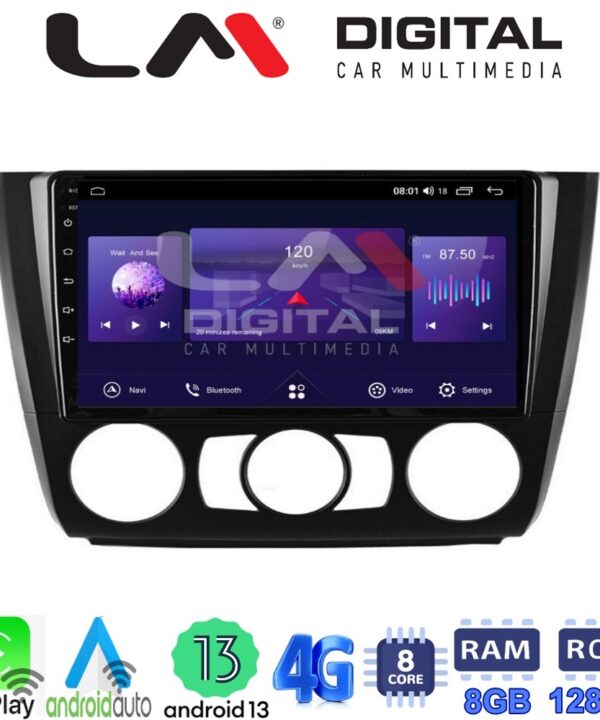 Kimpiris - LM Digital - LM ZT8170 GPS Οθόνη OEM Multimedia Αυτοκινήτου για BMW σειρά 1 (E81 - E82 - E87 -E88) (CarPlay/AndroidAuto/BT/GPS/WIFI/GPRS)