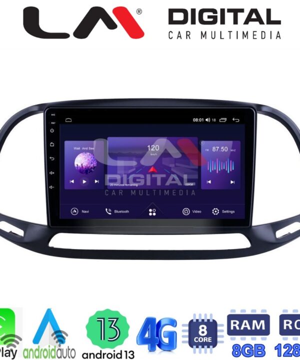 Kimpiris - LM Digital - LM ZT8197 GPS Οθόνη OEM Multimedia Αυτοκινήτου για Fiat Doblo - Combo 2015 > 2018 (CarPlay/AndroidAuto/BT/GPS/WIFI/GPRS)