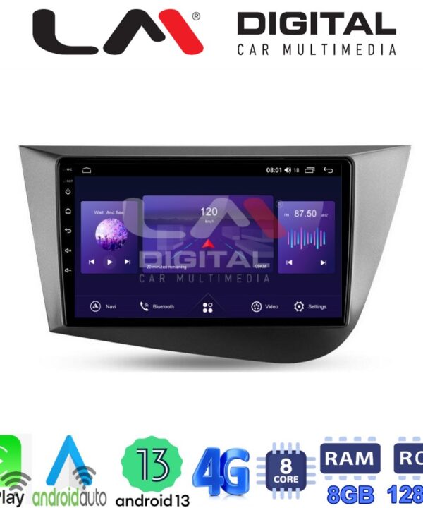 Kimpiris - LM Digital - LM ZT8217 GPS Οθόνη OEM Multimedia Αυτοκινήτου για Seat Leon 2005>2012 (CarPlay/AndroidAuto/BT/GPS/WIFI/GPRS)