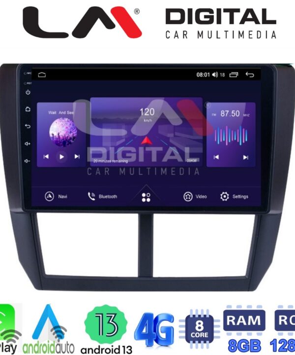 Kimpiris - LM Digital - LM ZT8272 GPS Οθόνη OEM Multimedia Αυτοκινήτου για SUBARU IMPREZA-FORESTER 2009>2012 (CarPlay/AndroidAuto/BT/GPS/WIFI/GPRS)