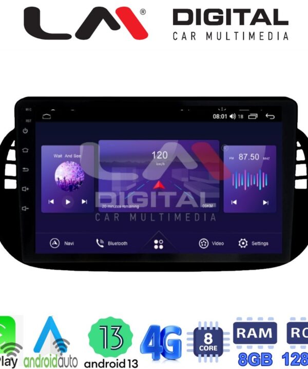 Kimpiris - LM Digital - LM ZT8315B GPS Οθόνη OEM Multimedia Αυτοκινήτου για Fiat 500 2007 > 2016 (CarPlay/AndroidAuto/BT/GPS/WIFI/GPRS)