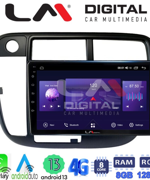Kimpiris - LM Digital - LM ZT8377 GPS Οθόνη OEM Multimedia Αυτοκινήτου για Honda Civic 1999 > 2001 (CarPlay/AndroidAuto/BT/GPS/WIFI/GPRS)