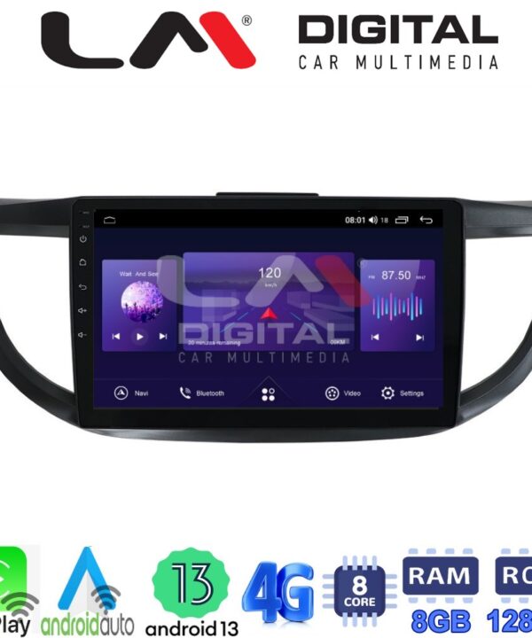 Kimpiris - LM Digital - LM ZT8378 GPS Οθόνη OEM Multimedia Αυτοκινήτου για HONDA CRV 2013>2017 (CarPlay/AndroidAuto/BT/GPS/WIFI/GPRS)