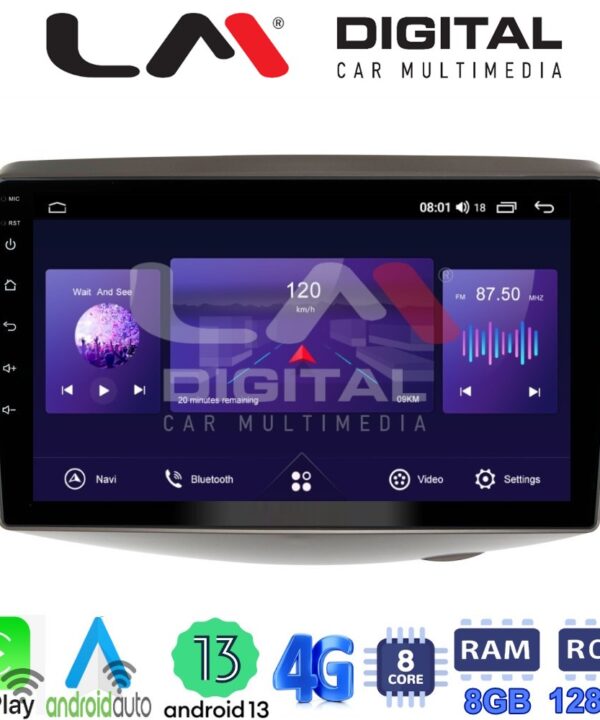 Kimpiris - LM Digital - LM ZT8402 GPS Οθόνη OEM Multimedia Αυτοκινήτου για Toyota Yaris 1999 > 2004 (CarPlay/AndroidAuto/BT/GPS/WIFI/GPRS)