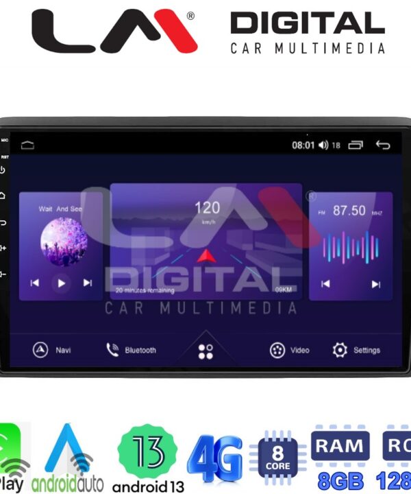 Kimpiris - LM Digital - LM ZT8434 GPS Οθόνη OEM Multimedia Αυτοκινήτου για DACIA DUSTER 2019> (CarPlay/AndroidAuto/BT/GPS/WIFI/GPRS)