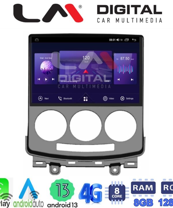 Kimpiris - LM Digital - LM ZT8439 GPS Οθόνη OEM Multimedia Αυτοκινήτου για MAZDA 5 2004>2010 (CarPlay/AndroidAuto/BT/GPS/WIFI/GPRS)