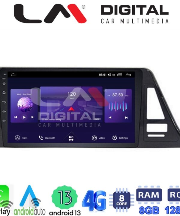 Kimpiris - LM Digital - LM ZT8445 GPS Οθόνη OEM Multimedia Αυτοκινήτου για Toyota CH-R 2017 > (CarPlay/AndroidAuto/BT/GPS/WIFI/GPRS)