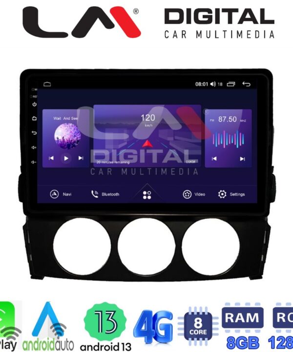 Kimpiris - LM Digital - LM ZT8530 GPS Οθόνη OEM Multimedia Αυτοκινήτου για Mazda MX5 2005 > 2015 (CarPlay/AndroidAuto/BT/GPS/WIFI/GPRS)
