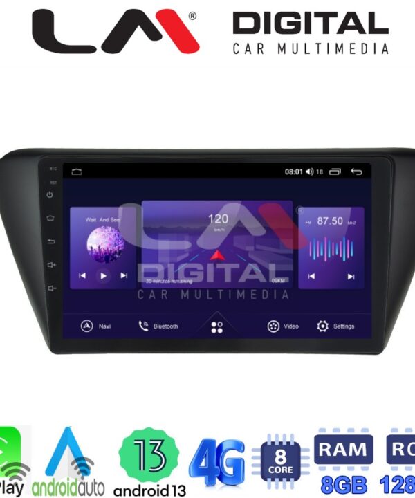 Kimpiris - LM Digital - LM ZT8541 GPS Οθόνη OEM Multimedia Αυτοκινήτου για SKODA FABIA 2015> (CarPlay/AndroidAuto/BT/GPS/WIFI/GPRS)