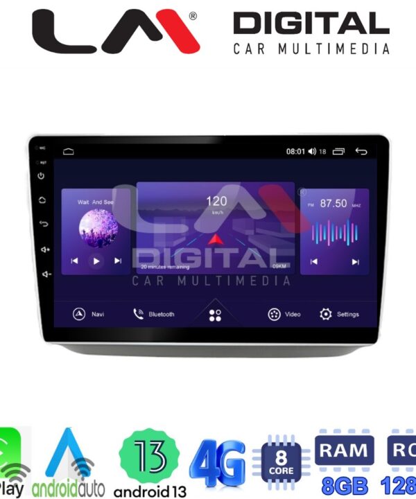 Kimpiris - LM Digital - LM ZT8542 GPS Οθόνη OEM Multimedia Αυτοκινήτου για Skoda Fabia 2007 > 2014 (CarPlay/AndroidAuto/BT/GPS/WIFI/GPRS)