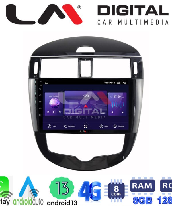 Kimpiris - LM Digital - LM ZT8648 GPS Οθόνη OEM Multimedia Αυτοκινήτου για Nissan Pulsar 2015>  Μόνο αν το αυτοκίνητο έχει Clima (CarPlay/AndroidAuto/BT/GPS/WIFI/GPRS)
