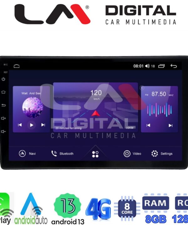 Kimpiris - LM Digital - LM ZT8715 GPS Οθόνη OEM Multimedia Αυτοκινήτου για Nissan Navara D40 2006 > 2017 (CarPlay/AndroidAuto/BT/GPS/WIFI/GPRS)