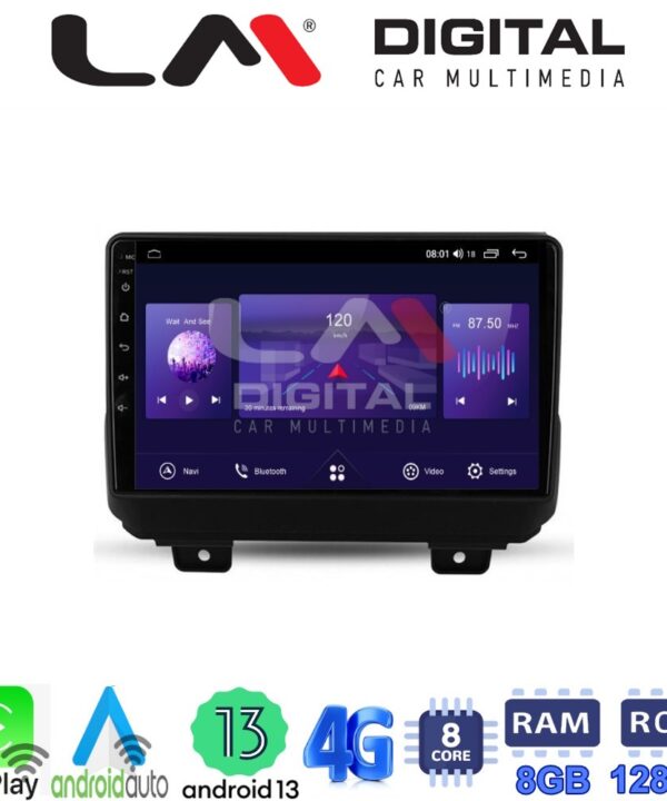 Kimpiris - LM Digital - LM ZT8746 GPS Οθόνη OEM Multimedia Αυτοκινήτου για JEEP  WRANGLER 2018>  (CarPlay/AndroidAuto/BT/GPS/WIFI/GPRS)