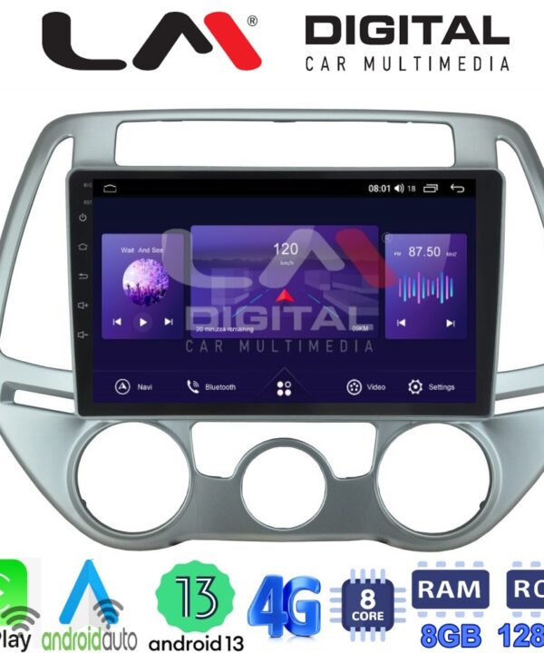 Kimpiris - LM Digital - LM ZT8839 GPS Οθόνη OEM Multimedia Αυτοκινήτου για HYUNDAI i20 2008>2013 (CarPlay/AndroidAuto/BT/GPS/WIFI/GPRS)