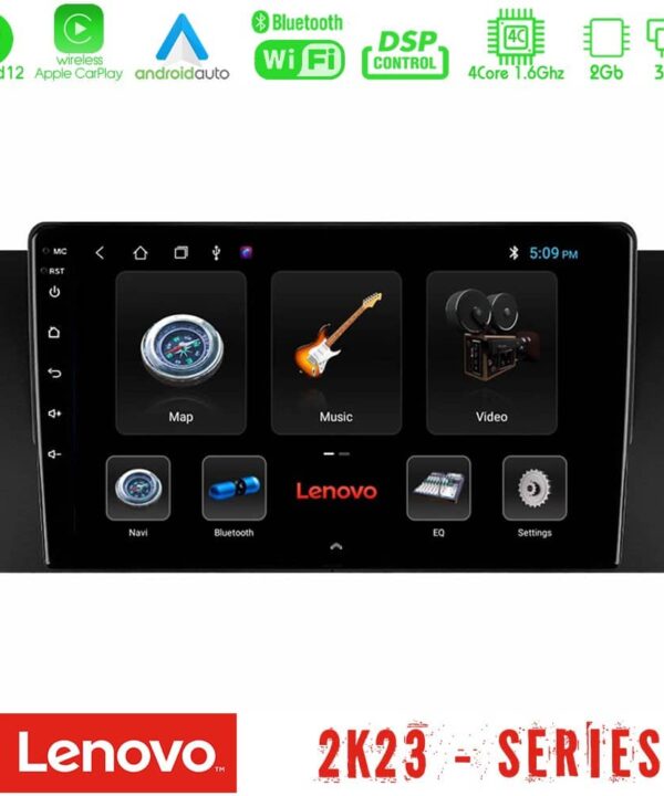 Lenovo Car Pad BMW 5 Series E39 X5 E53 4Core Android12 232GB Navigation Multimedia Tablet 9