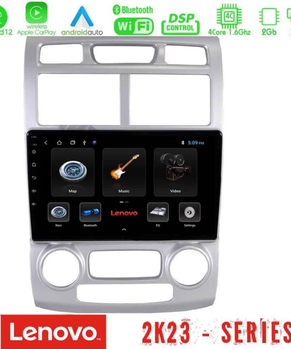 Lenovo Car Pad Kia Sportage 2005 2008 4Core Android12 232GB Navigation Multimedia Tablet 9″