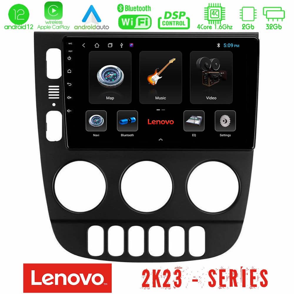 Lenovo Car Pad Mercedes ML Class 1998 2005 4Core Android12 232GB Navigation Multimedia Tablet 9