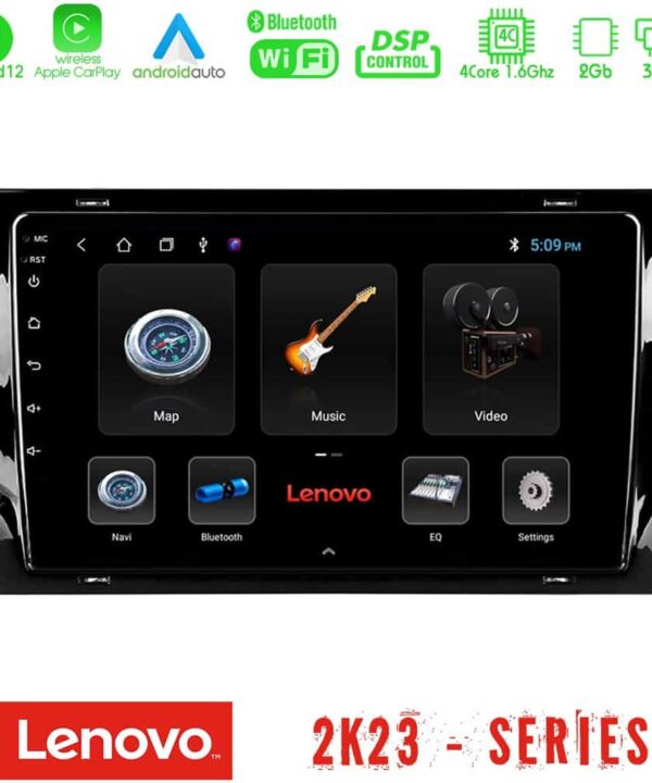 Lenovo Car Pad Skoda Kodiaq 2017 gt 4Core Android12 232GB Navigation Multimedia Tablet 10