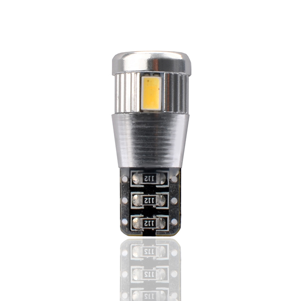 M Tech W5W 12V T10 W21x95d LED 6xSMD5730 ΛΕΥΚΟ ΚΑΡΦΩΤΟ CAN BUS 2ΤΕΜ. LB338WMT
