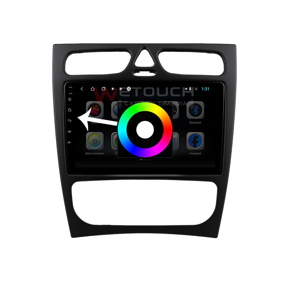 MERCEDES BENZ MULTIMEDIA C CLASS W203 CLK CLASS W209 9 ΑΦΗΣ IPS ANDROID 10 232GB CARPLAY ANDROID AUTO GPS DSP WiFi WETOUCH WT12MB01GPS 6