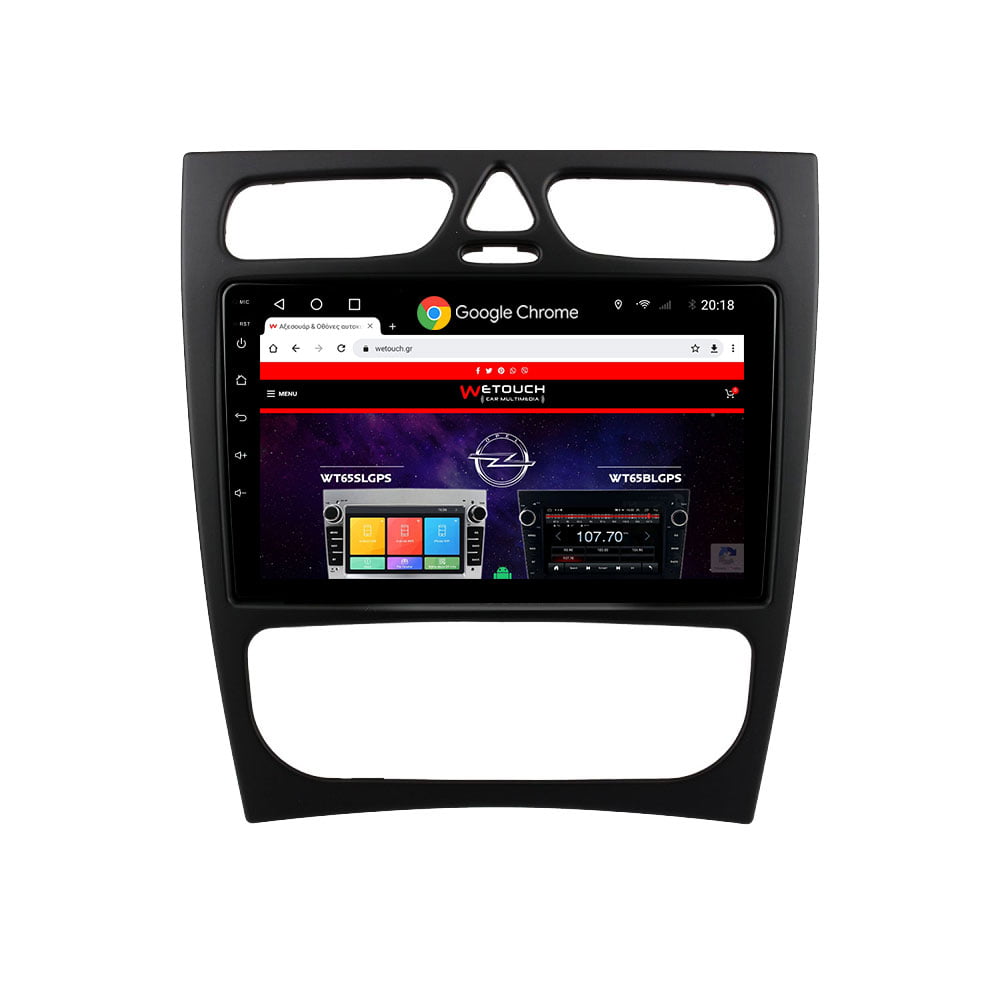 MERCEDES BENZ MULTIMEDIA C CLASS W203 CLK CLASS W209 9 ΑΦΗΣ IPS ANDROID 10 232GB CARPLAY ANDROID AUTO GPS DSP WiFi WETOUCH WT12MB01GPS 9