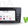 OEM Skoda Octavia android 9 2gb ram ddr3 16gb rom cd dvd gps 1