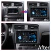 OEM VW Golf 7 android 10 οθόνη 9 2gb ram 32gb rom 1