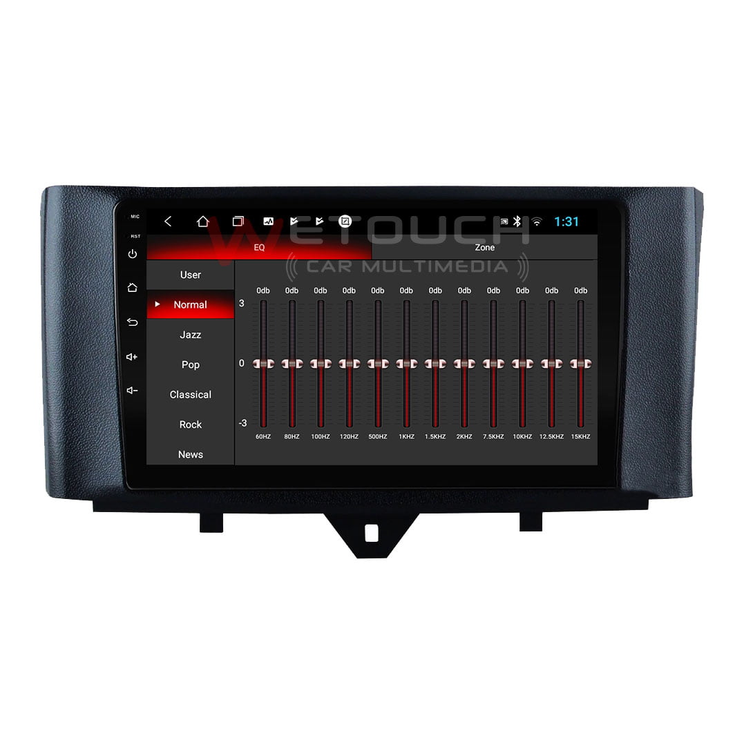 SMART FORTWO MULTIMEDIA OEM 2010 2015 9 ΑΦΗΣ IPS ANDROID 10 232GB CARPLAY ANDROID AUTO GPS NAVI RADIO DSP WiFi WETOUCH WT12SM01GPS 8