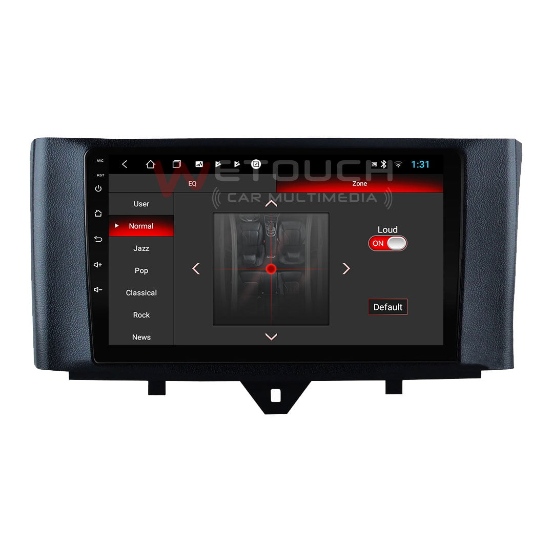 SMART FORTWO MULTIMEDIA OEM 2010 2015 9 ΑΦΗΣ IPS ANDROID 10 232GB CARPLAY ANDROID AUTO GPS NAVI RADIO DSP WiFi WETOUCH WT12SM01GPS 9