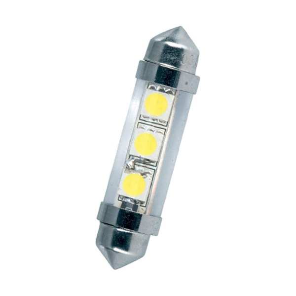 Simoni Racing ΛΑΜΠΑΚΙΑ ΜΕ WARNING LED3 3 MICROLED 39MM CAN BUS SRIL9W 39