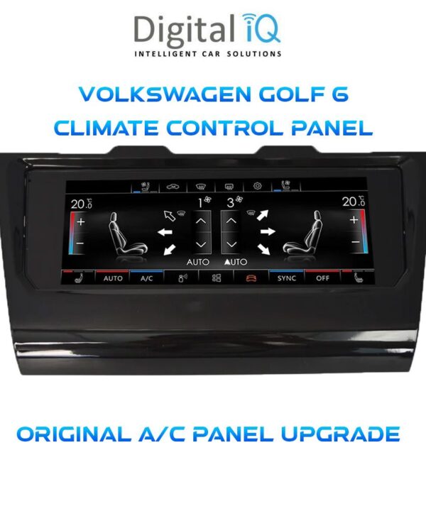 Kimpiris - DIGITAL IQ CCP 746_CP (6.9") (PQ) VW GOLF 6 mod. 2008-2013 CLIMATE CONTROL PANEL