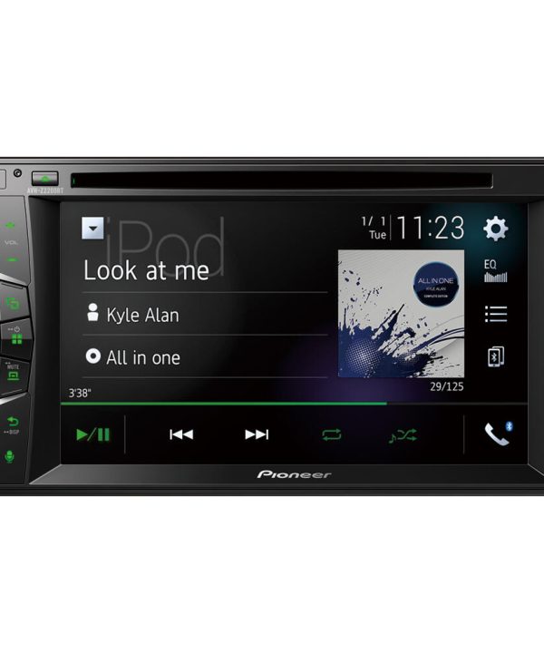 AVH-Z2200BT - 2-Din 6.2" Clear Type Resistive Multi-touchscreen multimedia player with easy smartphone connectivity via a simple USB cable supporting Apple Carplay