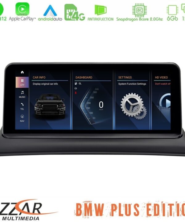 Kimpiris - BMW Χ3 series Ε83 Android12 (6+128GB) Navigation Multimedia 10.25" Black Panel