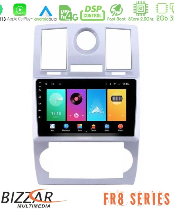 Kimpiris - Bizzar FR8 Series Chrysler 300C 8core Android13 2+32GB Navigation Multimedia Tablet 9"