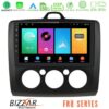 Kimpiris - Bizzar FR8 Series Ford Focus Manual AC 8core Android13 2+32GB Navigation Multimedia 9" (Μαύρο Χρώμα)