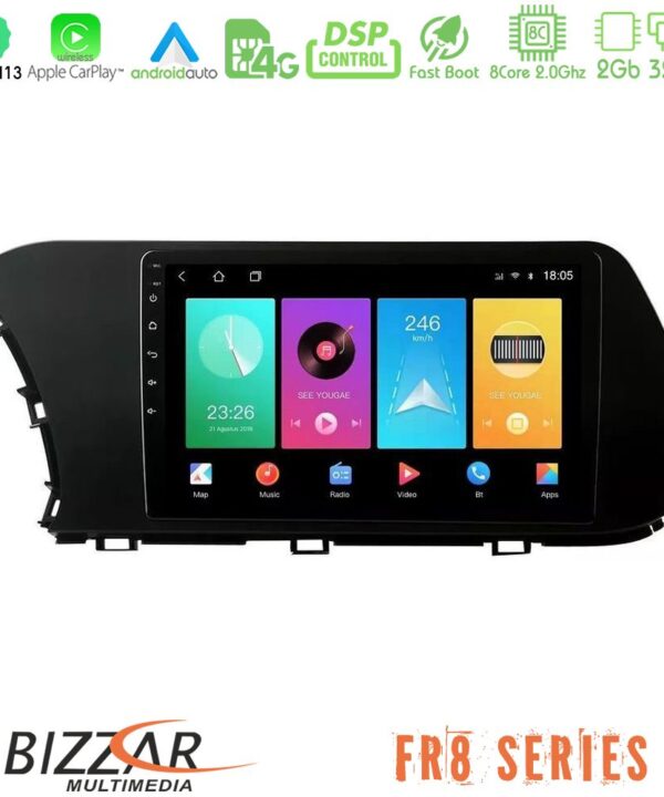 Kimpiris - Bizzar FR8 Series Hyundai i20 2021-2024 8core Android13 2+32GB Navigation Multimedia Tablet 10"