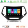 Kimpiris - Bizzar FR8 Series Jeep Cherokee 2014-2019 8core Android13 2+32GB Navigation Multimedia Tablet 9" (Ασημί Χρώμα)