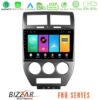 Kimpiris - Bizzar FR8 Series Jeep Compass/Patriot 2007-2008 8core Android 11 2+32GB Navigation Multimedia Tablet 9"