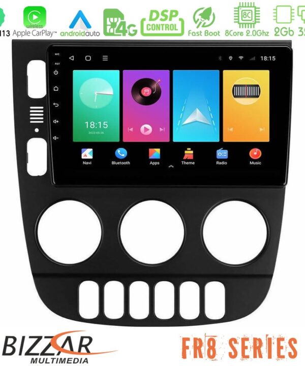Kimpiris - Bizzar FR8 Series Mercedes ML Class 1998-2005 8Core Android13 2+32GB Navigation Multimedia Tablet 9"