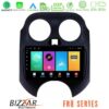 Kimpiris - Bizzar FR8 Series Nissan Micra 2011-2014 8core Android13 2+32GB Navigation Multimedia Tablet 9"