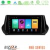 Kimpiris - Bizzar FR8 Series Peugeot 208 2019-2023 8Core Android13 2+32GB Navigation Multimedia Tablet 9"