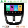 Kimpiris - Bizzar FR8 Series Peugeot 207 8core Android13 2+32GB Navigation Multimedia Tablet 9"