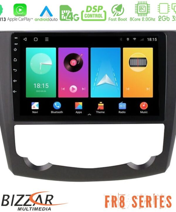 Kimpiris - Bizzar FR8 Series Renault Kadjar 8core Android13 2+32GB Navigation Multimedia Tablet 9"