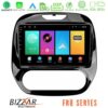 Kimpiris - Bizzar FR8 Series Renault Captur 2013-2019 (Manual AC) 8core Android13 2+32GB Navigation Multimedia Tablet 9"
