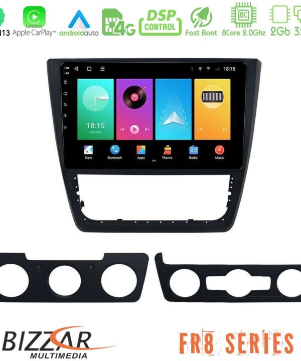 Kimpiris - Bizzar FR8 Series Skoda Yeti 2009-> 8core Android 11 2+32GB Navigation Multimedia Tablet 10"